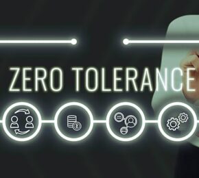 Zero Tolerance Sign